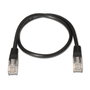 Aisens Cable de Red RJ45 Cat.5e UTP AWG24 0,5m Negro